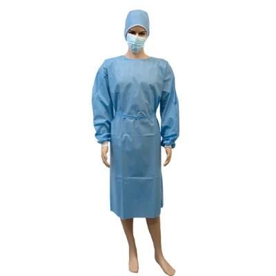 Disposable Protect Suit Medical Surgical Isolation Gown for Hospital with CE FDA Certificated