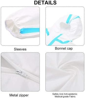 Disposable Medical PP Sterile Isolation Gown Surgical Gown Coveralls