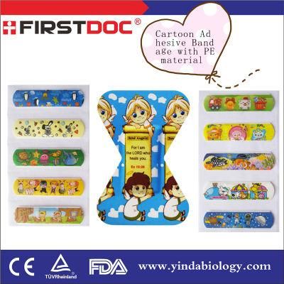 Custom Printed Cartoon PE Medical Adhesive Bandage