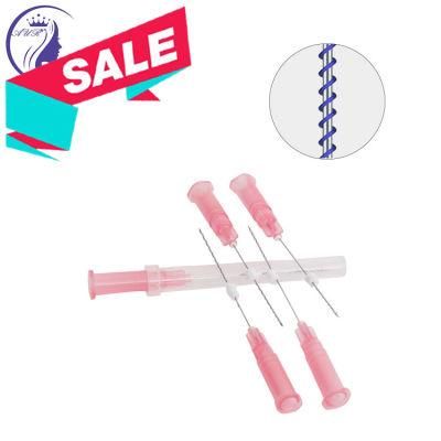 Thread Lift with Blunt Needle Surgery Treatment Korea Material Suture Pcl Pdo Mono Screw