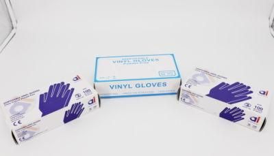 High Quality Disposable Medical Gloves Powder Free Gloves Vinyl Gloves in Different Colour