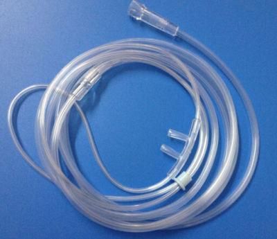Disposable CE Approved Nasal Oxygen Cannula for Hospital