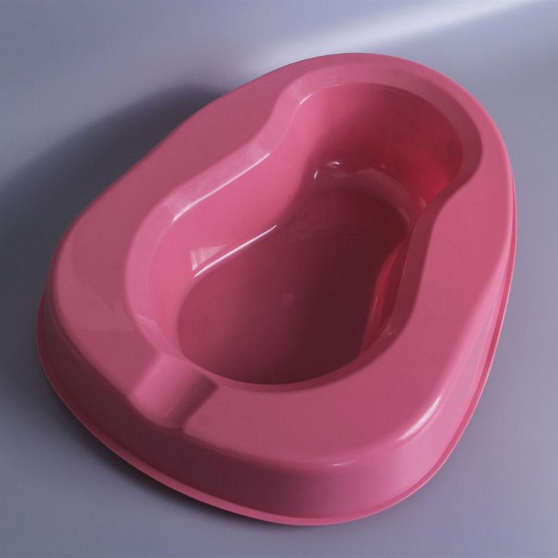 300g Reusable Luxurious Medical/ Hospital PP with Lid Plastic Bed Pan