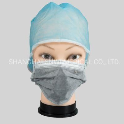 Non Woven Disposable Medical Anti Pollution Dust Face Mouth Mask with Active Carbon