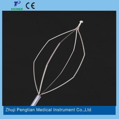 Single Use Stone Extraction Basket Diamond Shape with Ce Mark