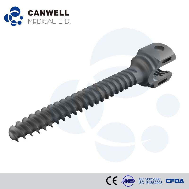 Orthopedic Spine Implants Pedicle Screw Cantsp Titanium Fixation System