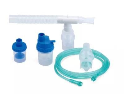 Disposable Nebulizer Mask with Tube and Nebulizer Cup with Mouthpiece