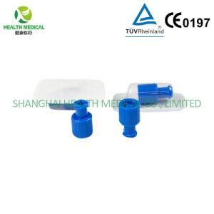 Blue Combi Stopper/Luer Lock, Customized Packaging with Logo Printed