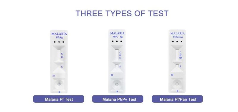 Whole Blood Test Malaria in Vitro Diagnostic Rapid Test Malaria PV Pan Antigen Test