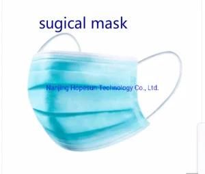 3layers Sugical Disposable Mask, Medical Face, Non-Steril, Earloop, Cheap, Good Quality