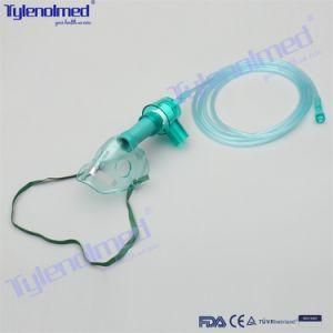 FDA Ce Medical Supplies PVC Oxygen Venturi Mask with 2 Dilutors
