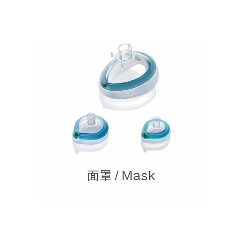 Medical Breathing PVC Anesthesia Facial Masks