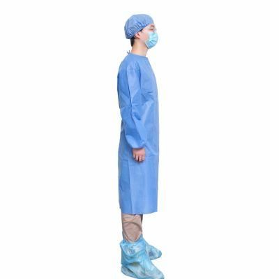 Insulation Non Woven Sanitary Moisture Proof Protective Isolation Procedure Gown