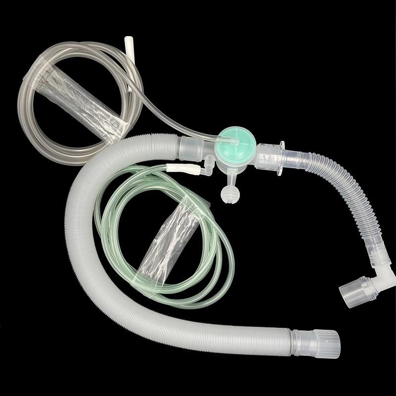 Disposable Breathing Circuit Tube Medical with Valve