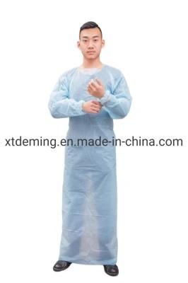 Made in Xiantao Medical Gowns Breathable Disposable Non-Woven Isolation Gown