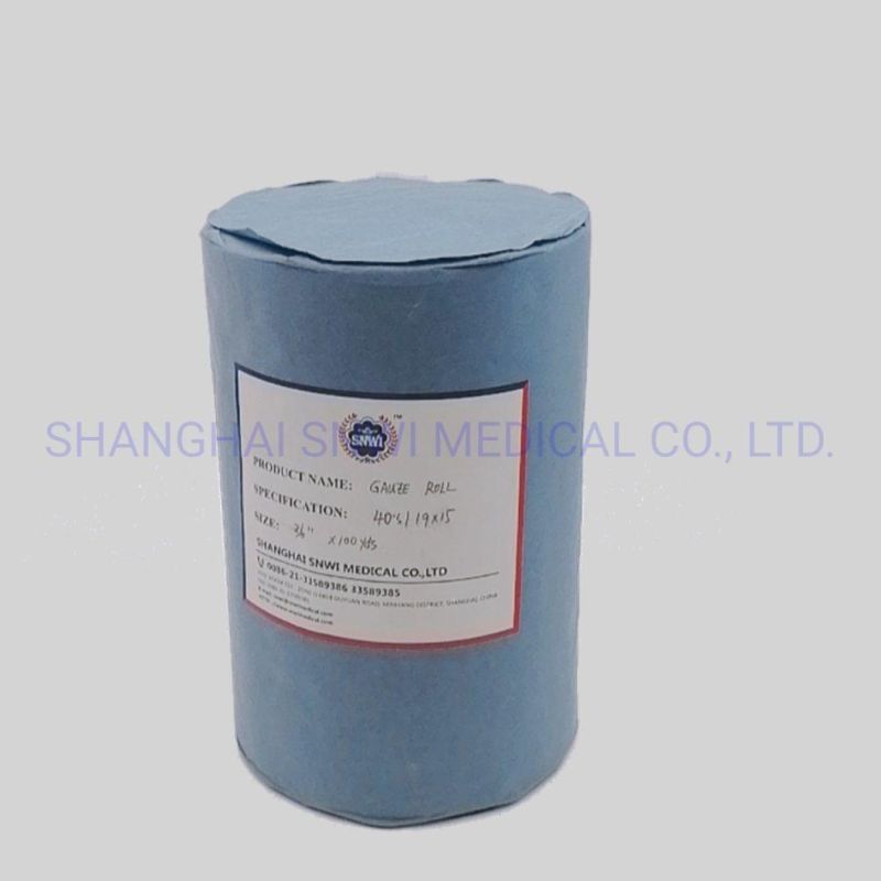 Medical High Quality Absorbent Cotton Gauze Roll