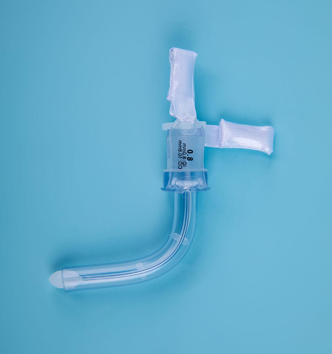 Disposable Cuffed or Uncuffed Tracheostomy Tube with Inner Cannula