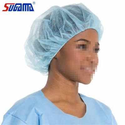 Excellent Quality Non Woven Surgical Bouffant Round Cap