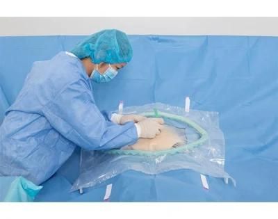 Cesarean Surgical Drape C-Section Surgical Adhesive Drapes Sterile Cesarean Section Surgical Drape with Pouch