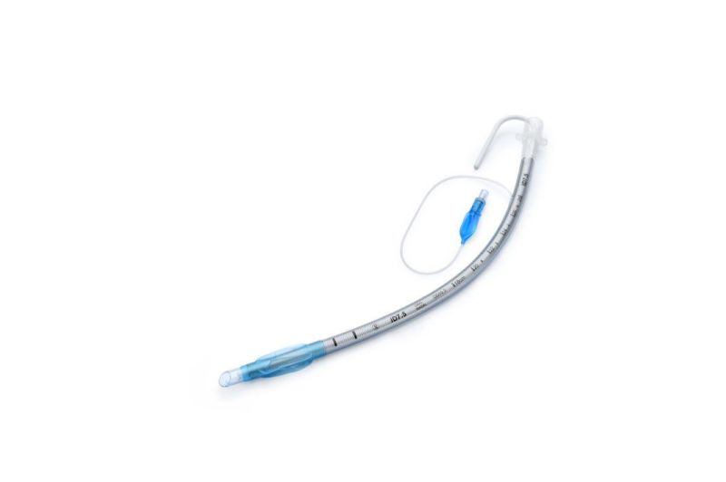China Factory Cuffed Disposable Endotracheal Tube (Reinforced Type)