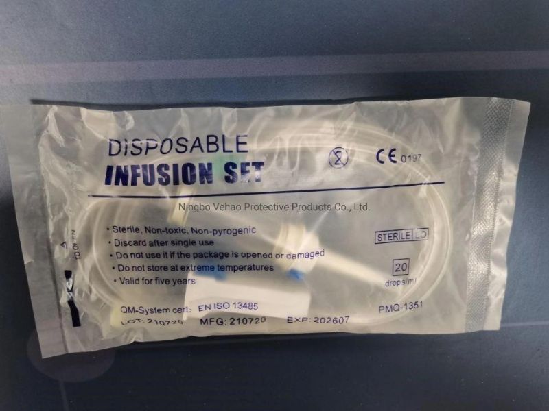 Disposable Sterile Non-Toxic Non-Pyrogenic Medical Infusion Set DMD-0060