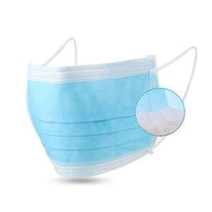 Medical Disposable Surgical Masks Sterilize and Prevent Germs Three Layers of Protection Breathable for Adult Doctors with Ce