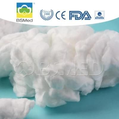 Bleached Cotton Material Medical Supply for Making Cotton Balls and Cotton Buds