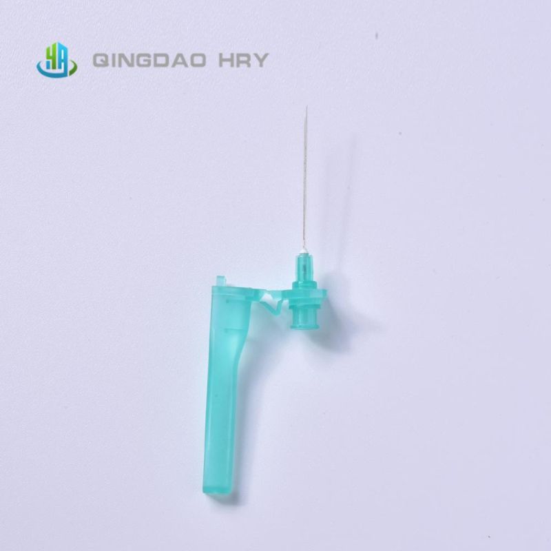 Manufacture of Medical Disposable Safety Injection Hypodermic Needle with CE FDA ISO &510K