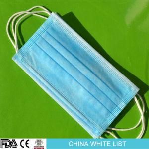 Ce Certification Bfe99 Earloop Disposable Medical Face Mask
