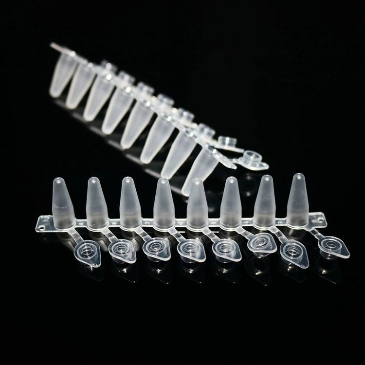 Biobase Flat Lid 8-Strip PCR Tube PCR 0.1ml 0.2ml Tube