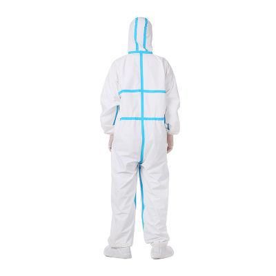 Wholesale Hospital White Protective Clothing /Disposable Medical Isolation Gown
