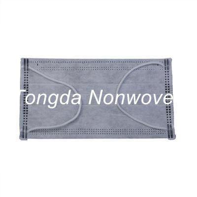 Comfortable Disposable Activated Carbon Face Mask in Grey