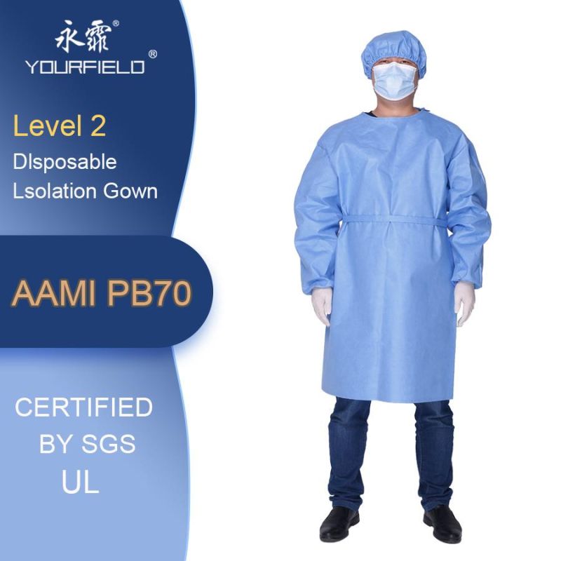 AAMI Level 1 Level 2 Level 3 Protective Isolation Overall for Medical Supply