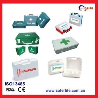 Shatterproof Medical Hospital Tools Plastic First Aid Kit First Aid Box Plastic Emergency PP Custom First Aid Box