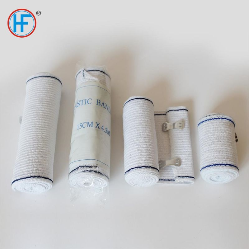 Mdr CE Approved Promotion Economic Cohesive Elastic Plain Bandage with OEM