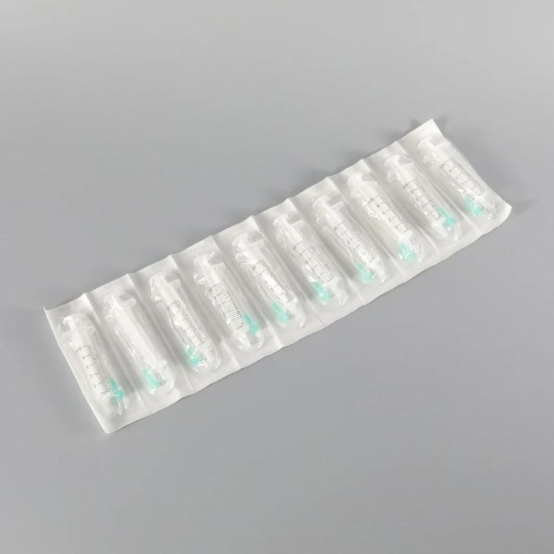 2-Part Disposable Syringe 10ml with Needle Eo Sterilized