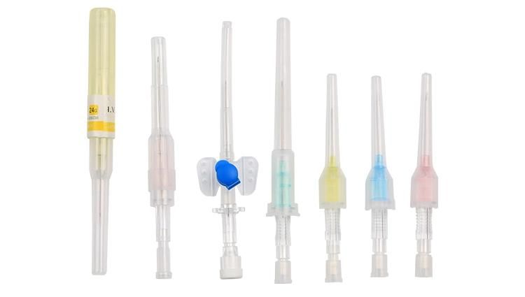 Wego Hot Sale Medical Product 24G IV Catheter 26g IV Cannula with Injection Port