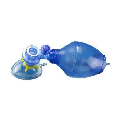 PVC Ambu Bag with Oxygen Tube PVC Manual Resuscitator Kit Set CE ISO