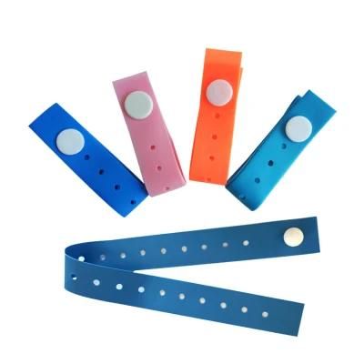 Factory Custom Medical Disposable Supplies Colorful Elastic Button Tourniquet