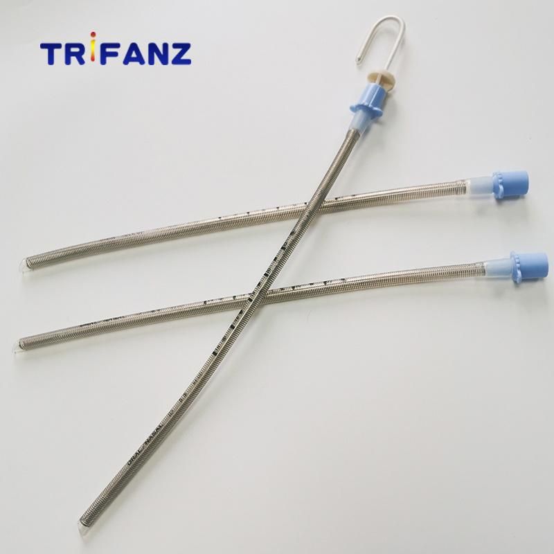 Hot Sale Disposable Silicone Endotracheal Tube Ett Reinforced Uncuffed Factory