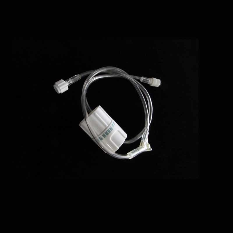 Disposable Steriled IV Infusion Set with I. V Flow Regulators with Extension Tube