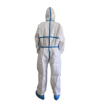 Guardwear Medical Grade Disposable Coveralls Disposable Sterile Taped Coverall Made in China