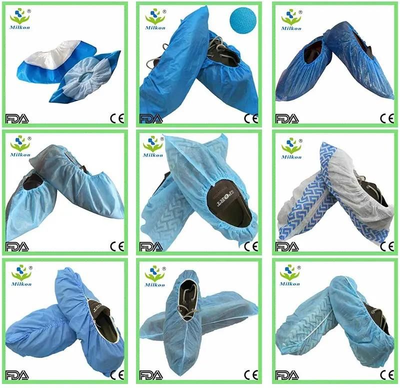 Waterproof Various Thickness Disposable PE CPE Non-Woven Shoe Cover