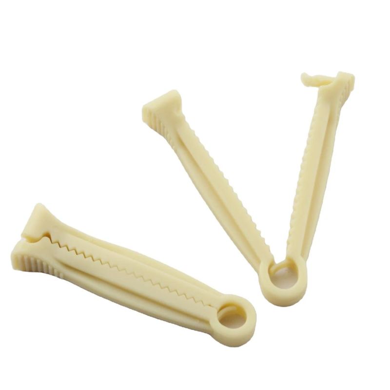 Disposable Medical Consumables Plastic Umbilical Cord Clamp