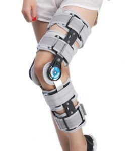 China Hinged Knee Brace Support ROM Knee Immobilizer Orthopaedic Medical Knee Fracture Support Physiotherapy Equipment