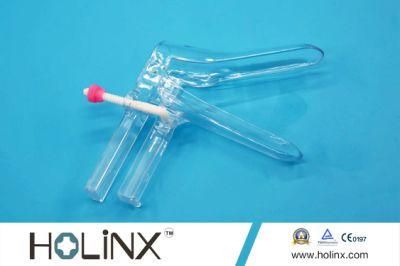 Disposable Medical Vaginal Speculum with Fastener Type for
