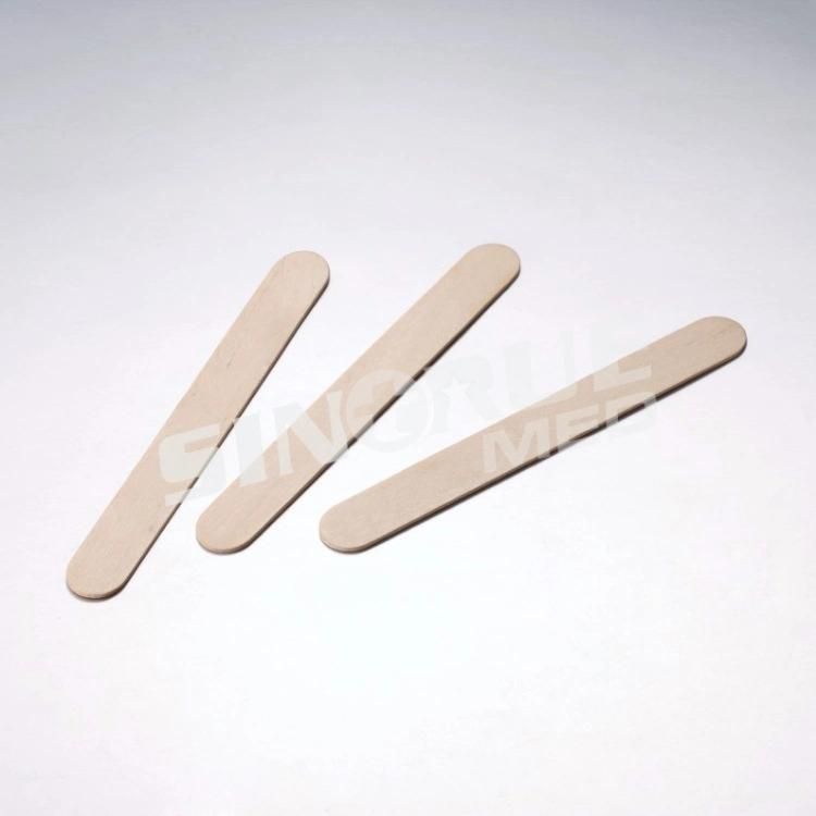 150X18X1.6mm Disposable Wooden Tongue Depressor