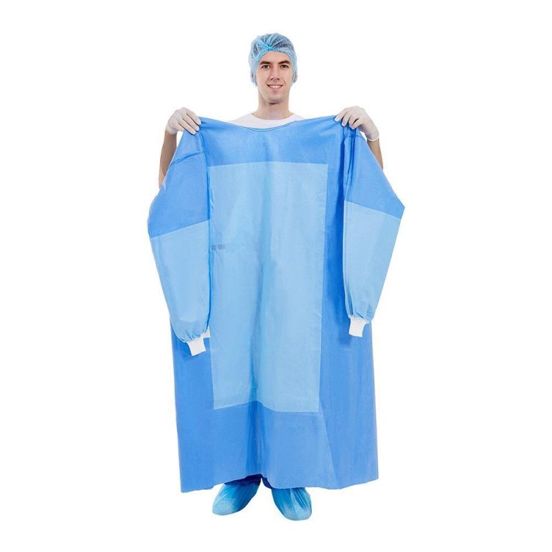 Disposable Surgical Medical Gown, Isolation Gown