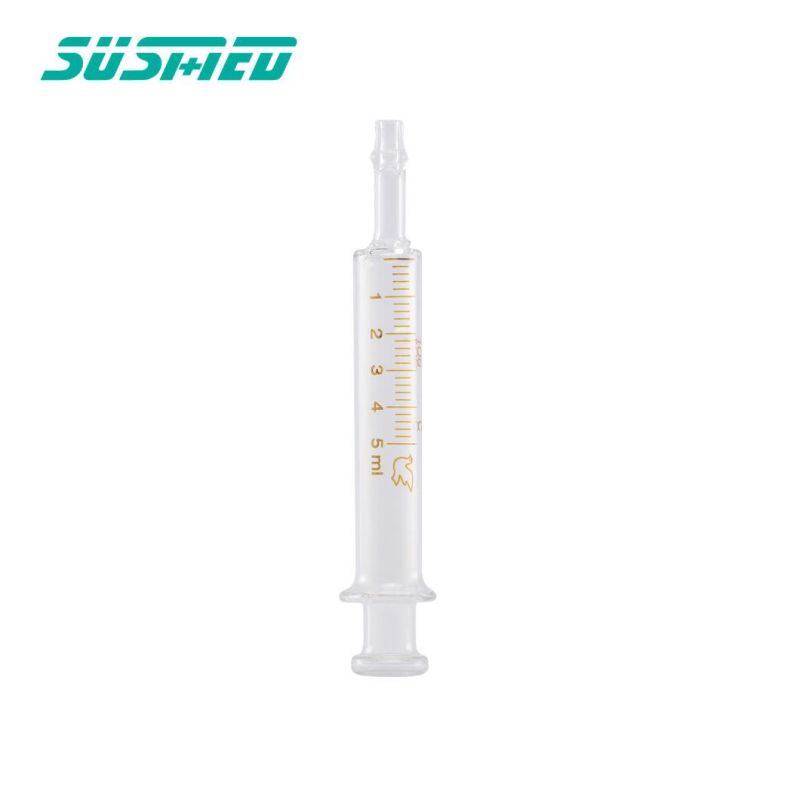 Disposable Glass Syringes with Metal Tip 1ml