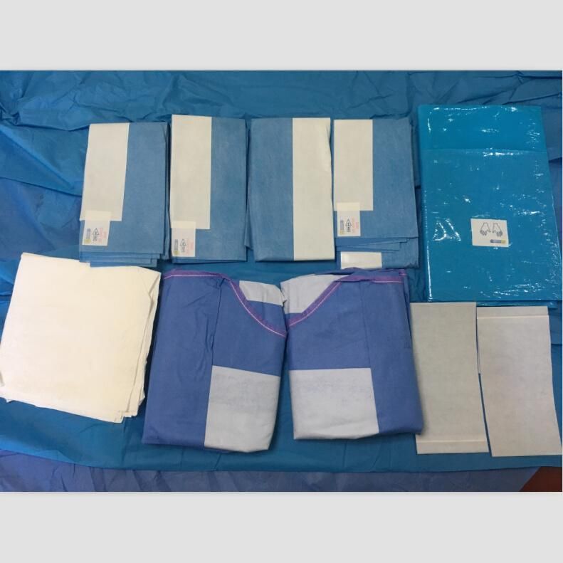 Disposable Surgical Cystoscopy Pack with Lithotomy Drape